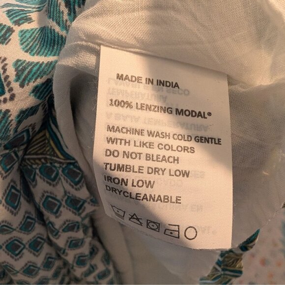 prAna Dragonfly Isadora Patchwork Cotton A-Line Skirt - 4 - Picture 6 of 7